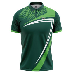 Whitedot Green Glass Sports T-shirt